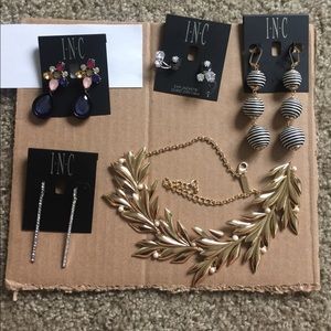 Lot of 5 Pieces of INC Jewelry